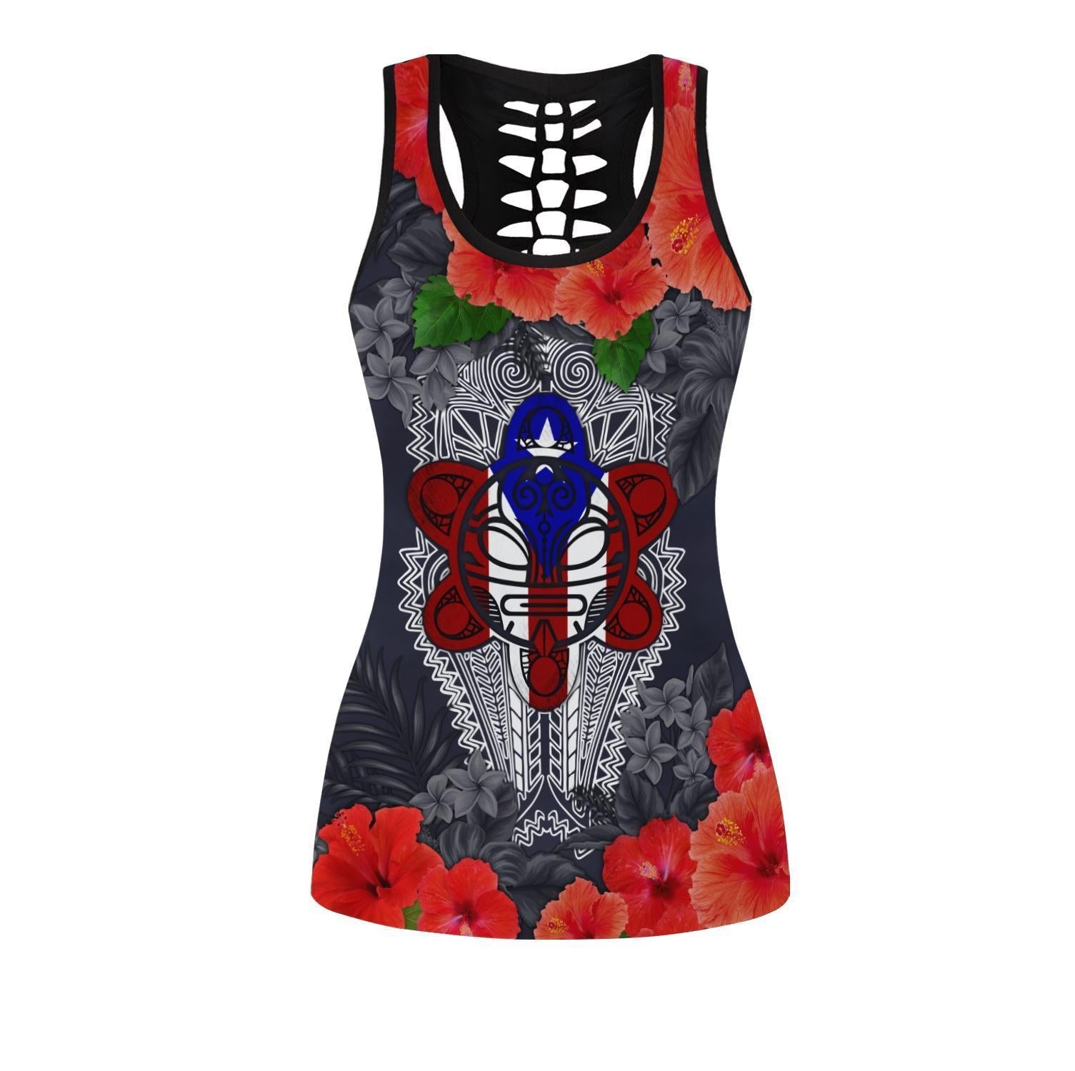 Puerto Rico Sol Taino Symbol Combo Outfit JJ23062001