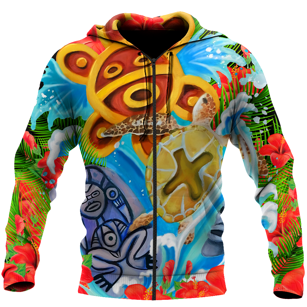 Puerto Rico Summer Sol Taino Shirt QB06232001