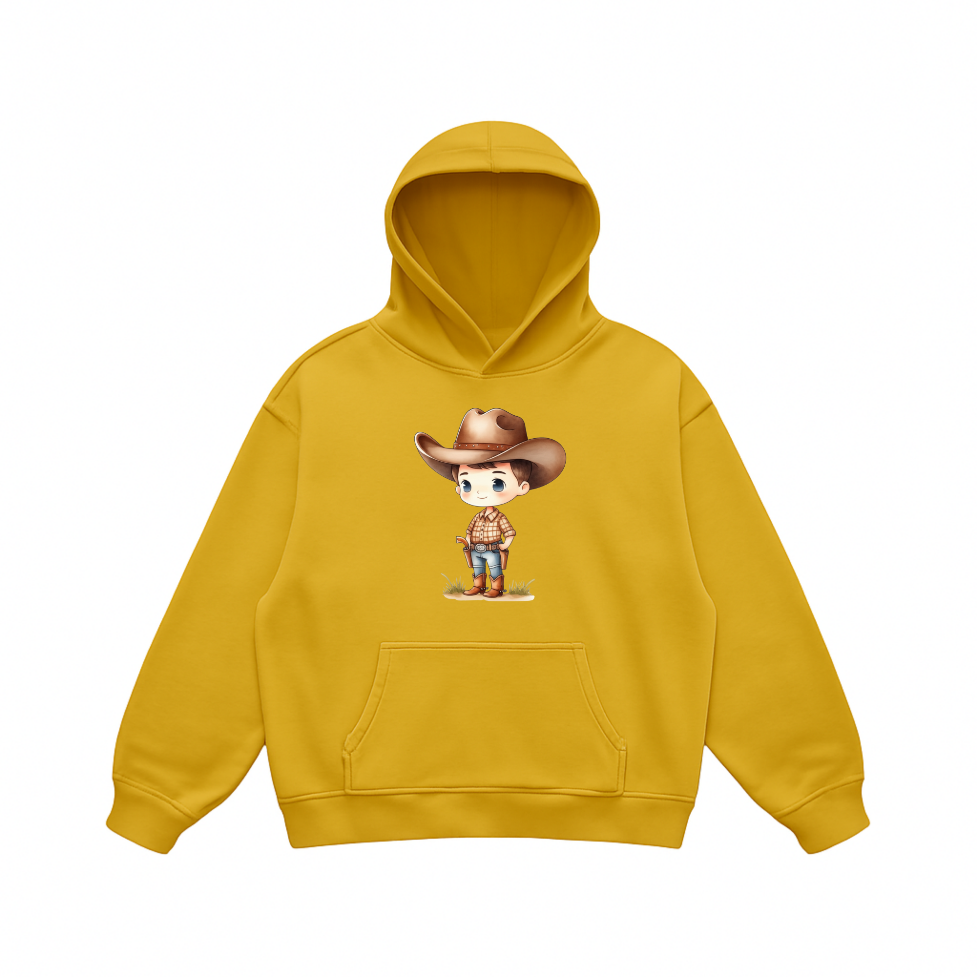 Ride Cute, Stay Cozy – Cute Cowboy Hoodie Style