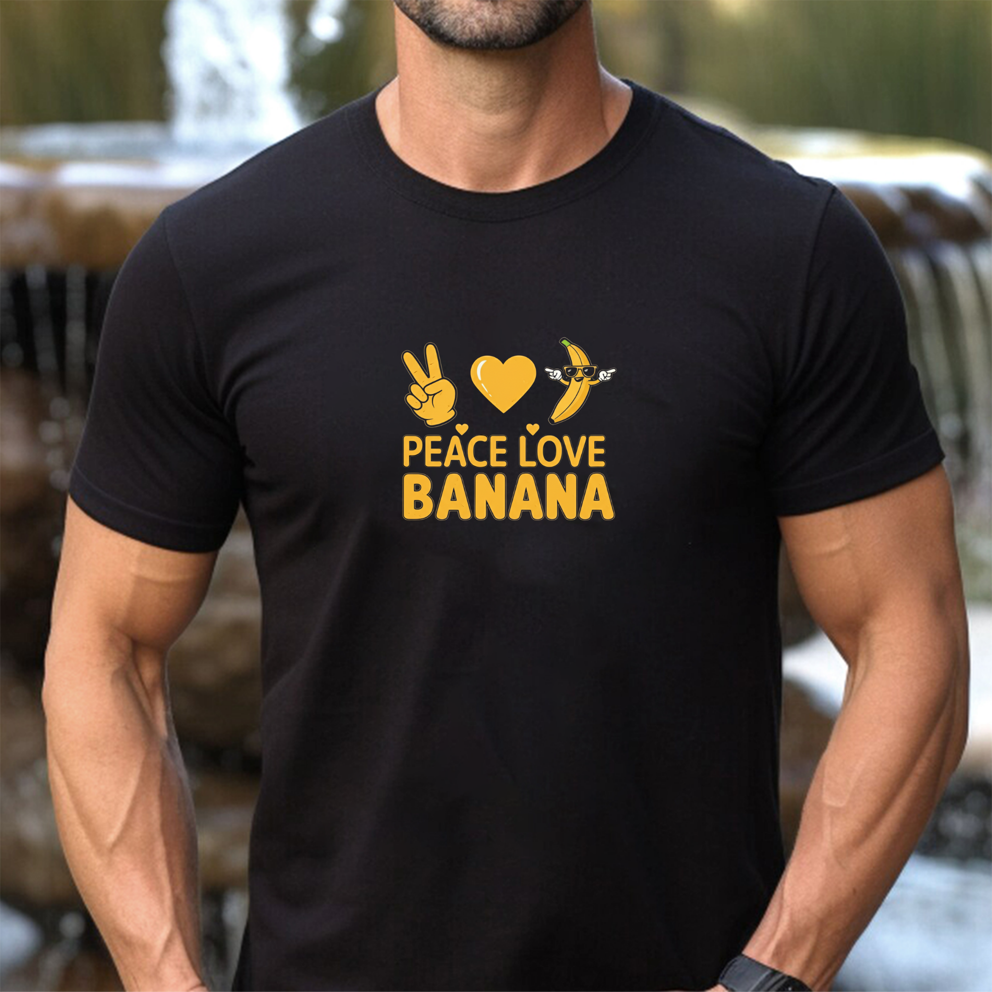 Peach – Love – Banana Vibes Only!