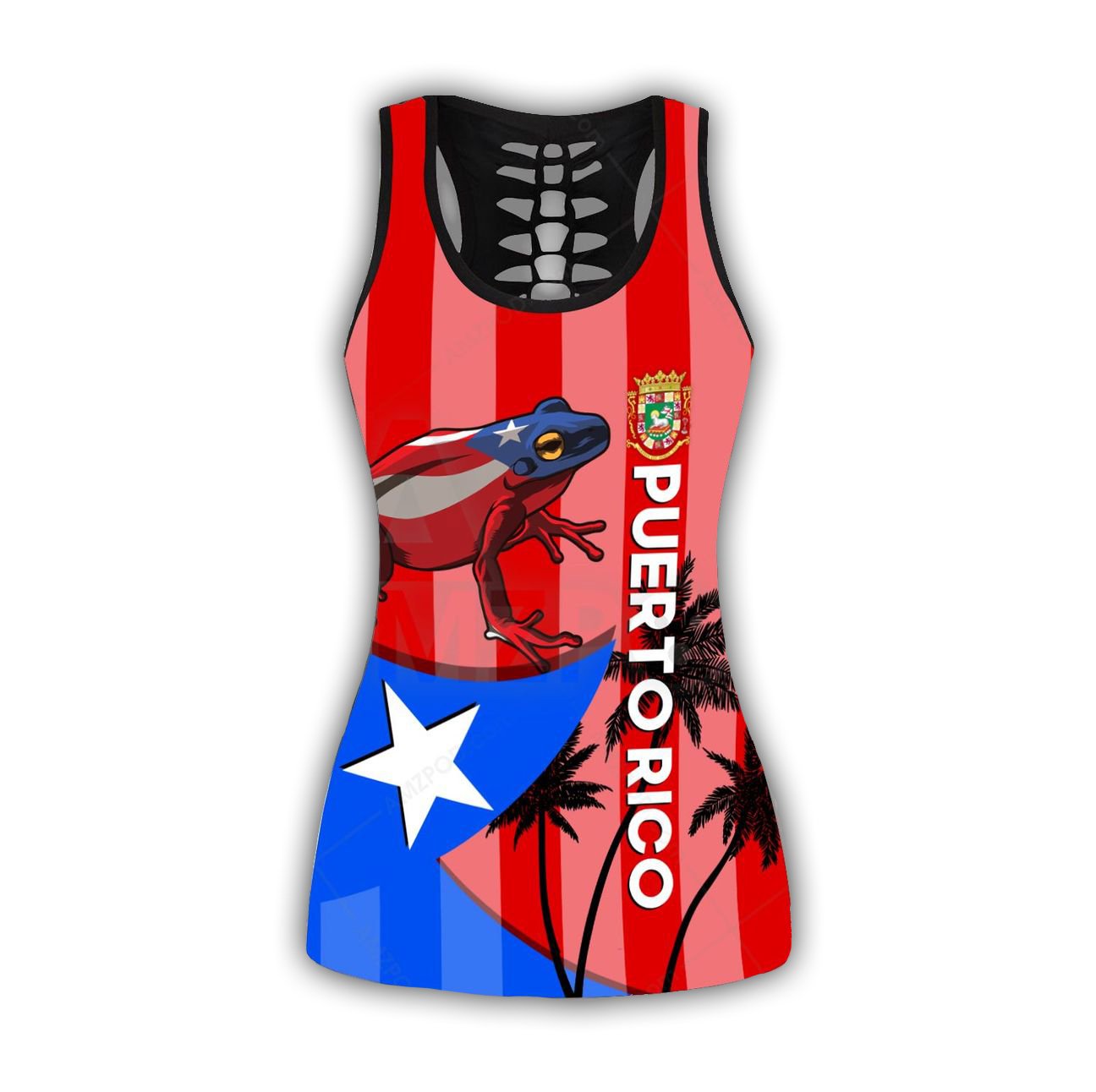 Puerto Rico Caribbean Frog Combo Outfit TH20061608