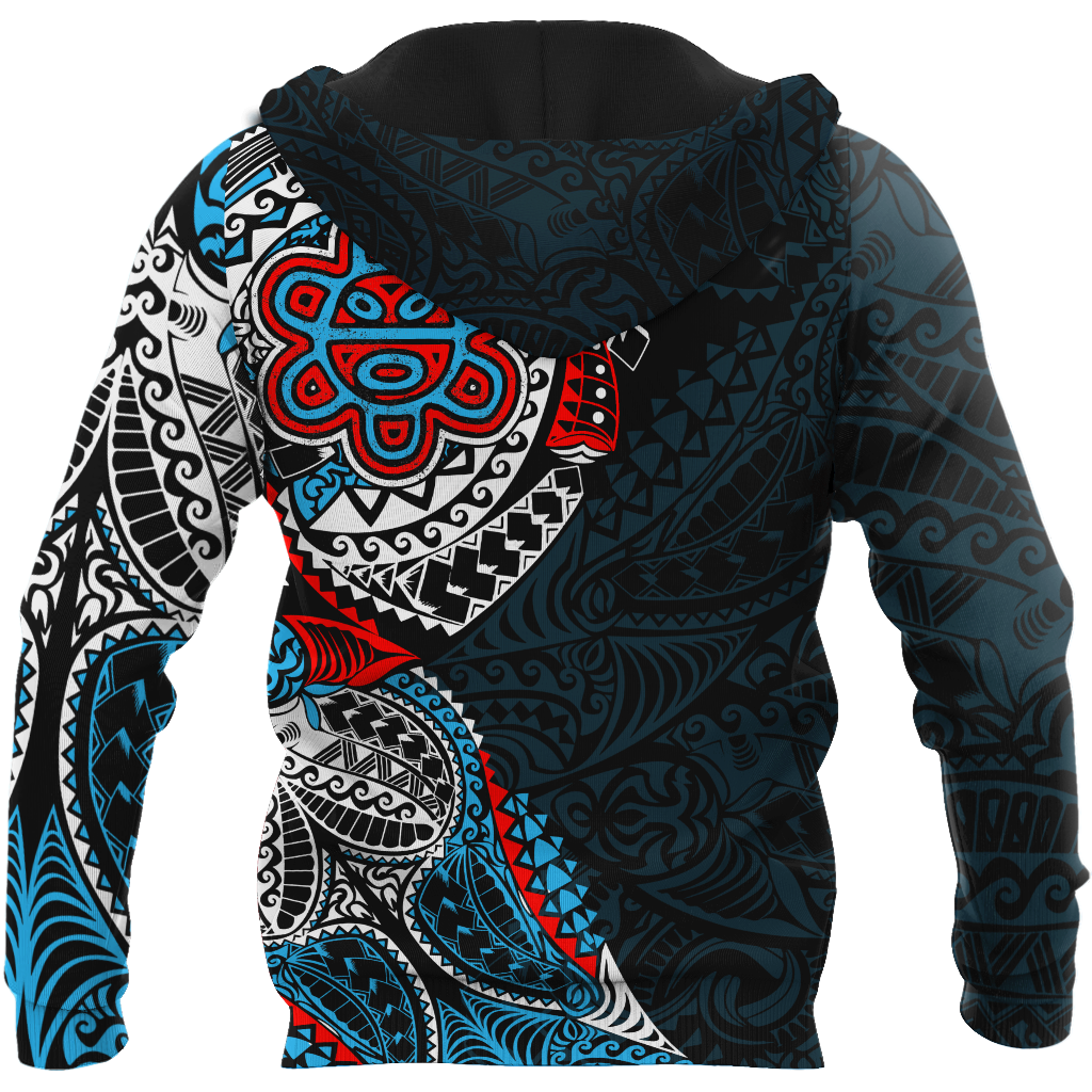 Customize Name Puerto Rico Tattoo Hoodie For Men And Women MH07022106