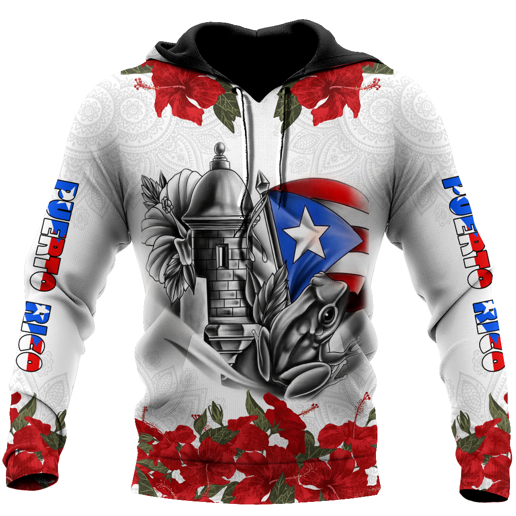 Maga Flower Puerto Rico Hoodie For Men And Women MH24022104