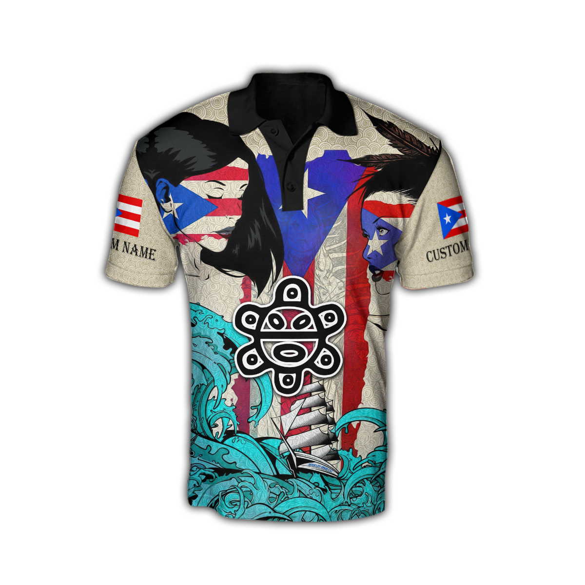Custom Name Sweet Girls Puerto Rico Hoodie For Men And Women MH16032107