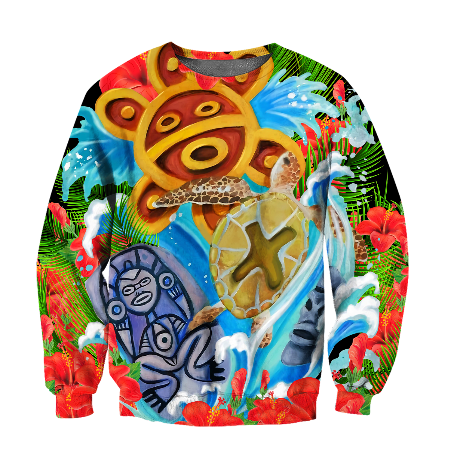 Puerto Rico Summer Sol Taino Shirt QB06232001