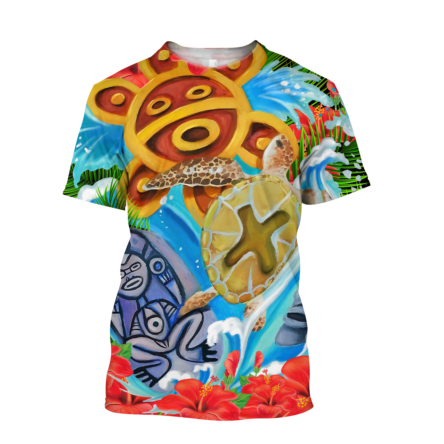 Puerto Rico Summer Sol Taino Shirt QB06232001