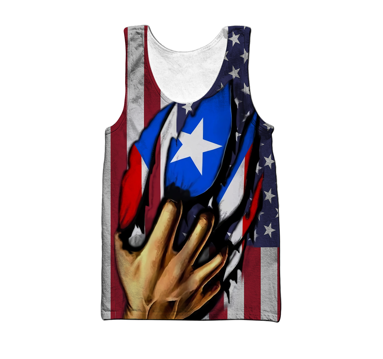 Puerto Rico And America Lover Shirts And Short TH20061701S