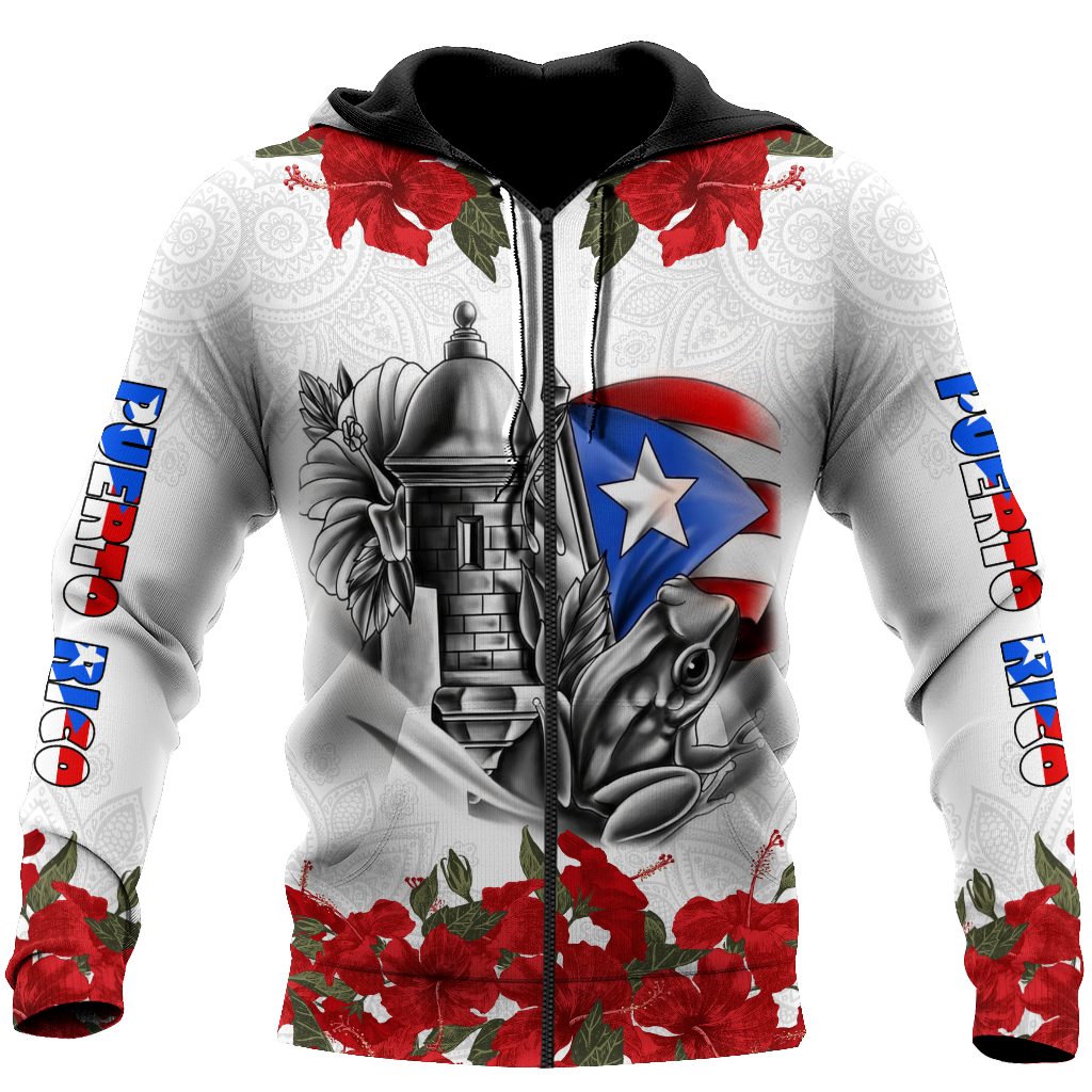Maga Flower Puerto Rico Hoodie For Men And Women MH24022104