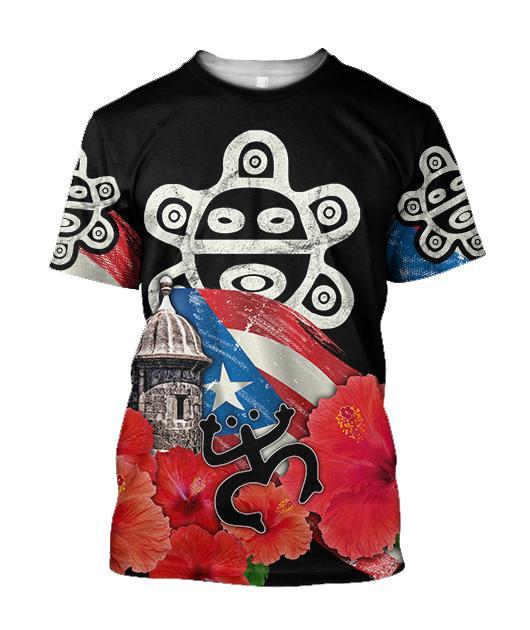 Puerto Rico Sol Taino Lover Shirt TH20061604S