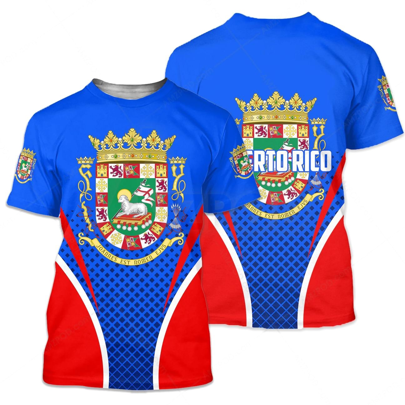Puerto Rico Coat Of Arms Shirt TQH20061801
