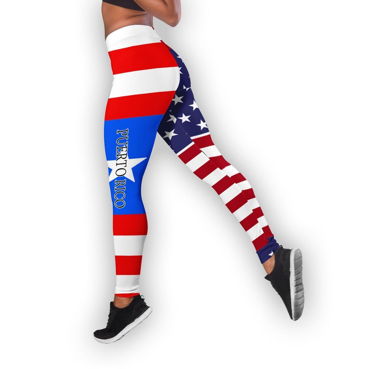 Puerto Rico And America Lover 3D All Over Print Combo Outfit TH20061602