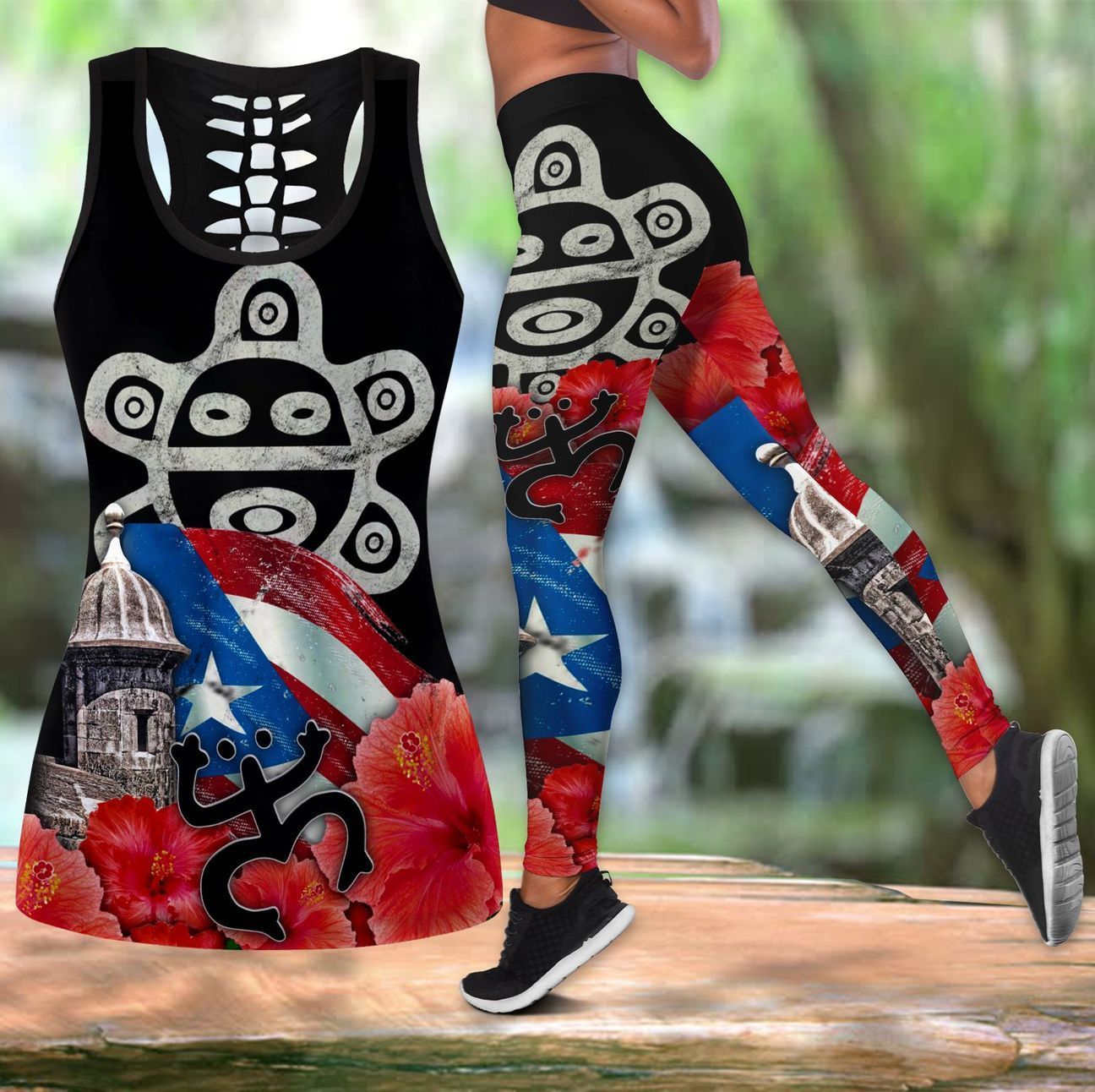 Puerto Rico Sol Taino Lover Combo Outfit TH20061604