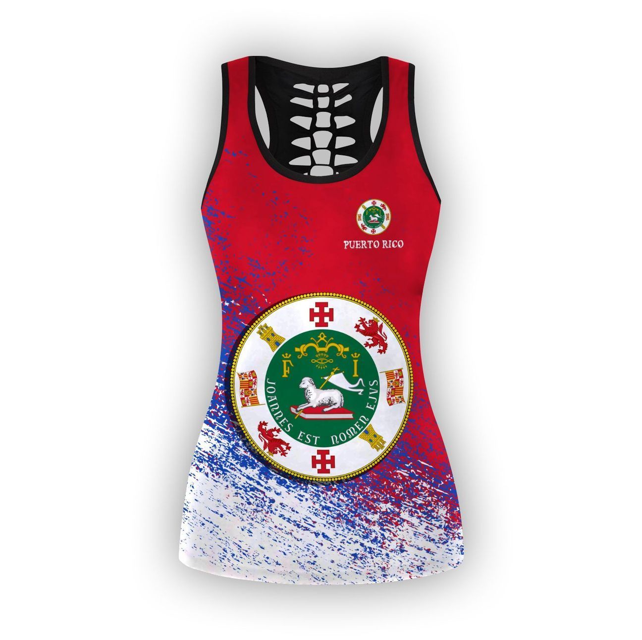 Puerto Rico Symbols Combo Outfit TQH20062001