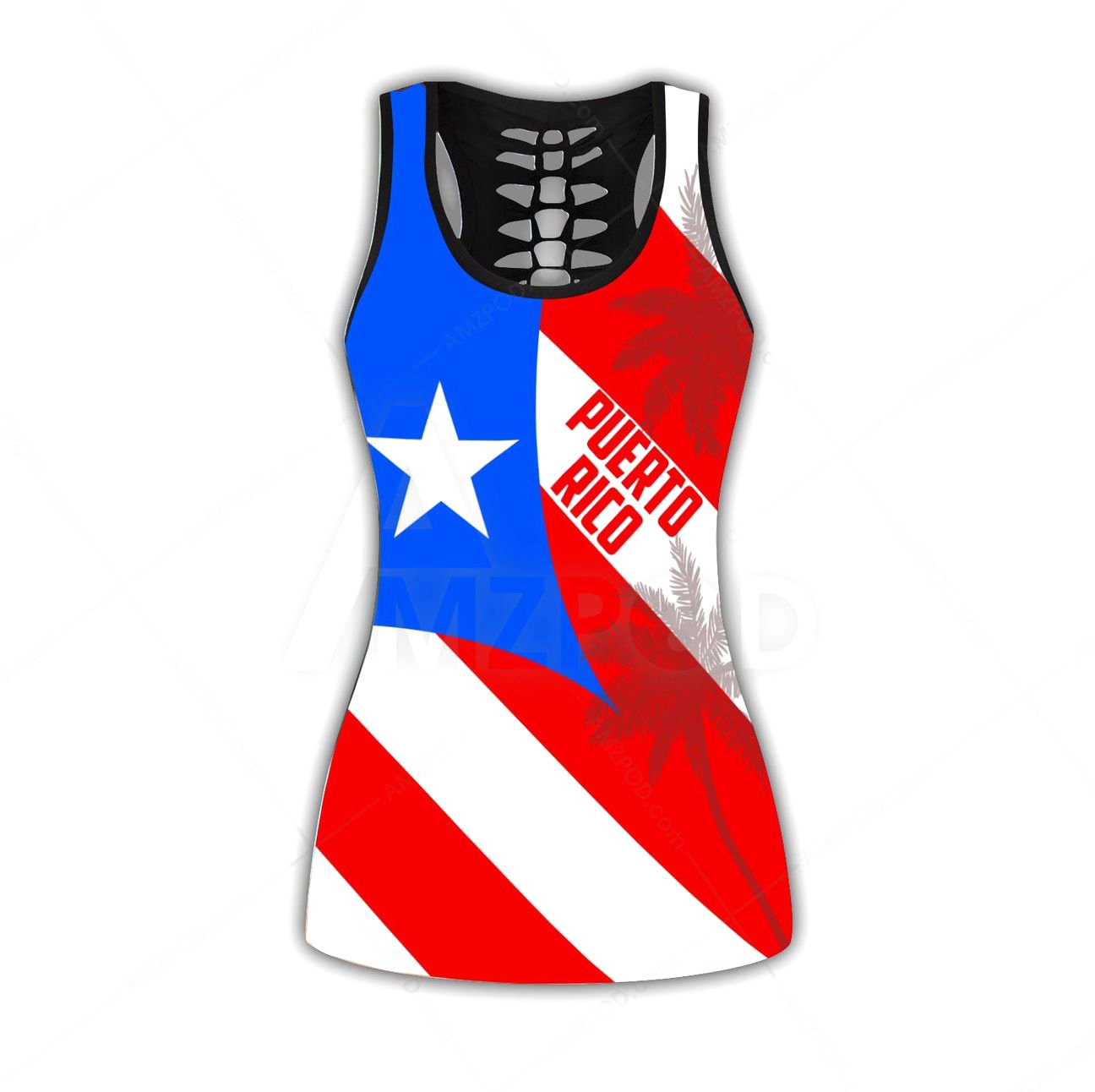 Puerto Rico Flag Lover Combo Outfit TH20061704