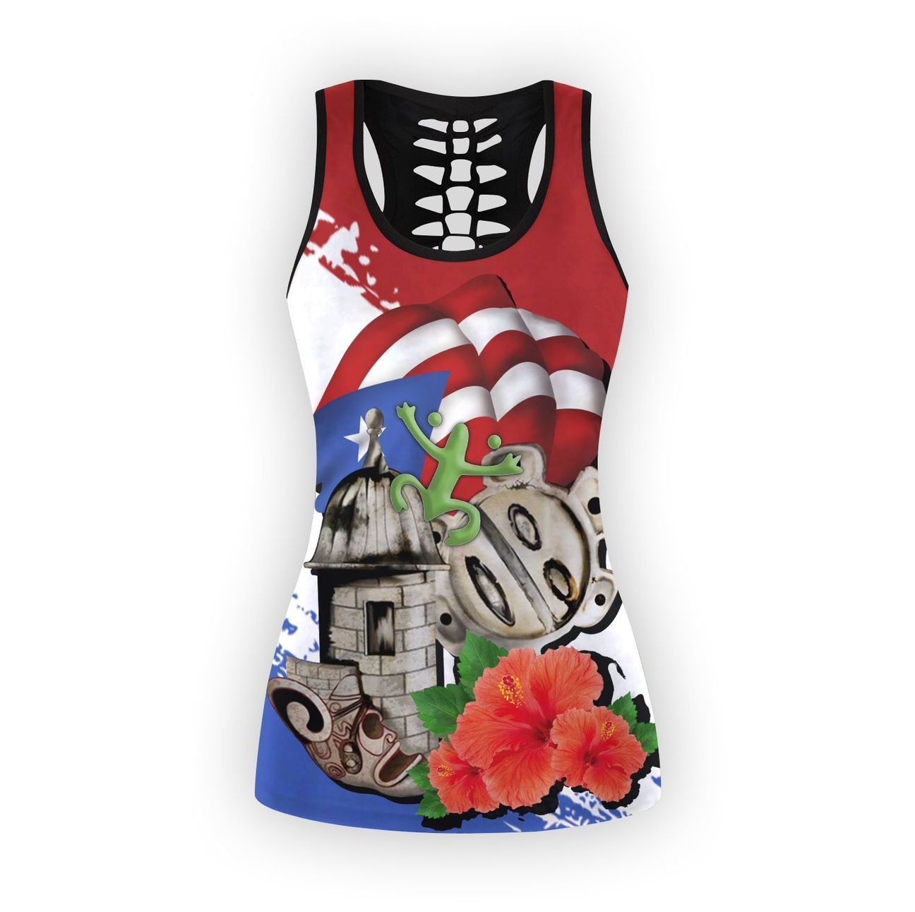 Puerto Rico Lover 3D All Over Print Combo Outfit TH20061607