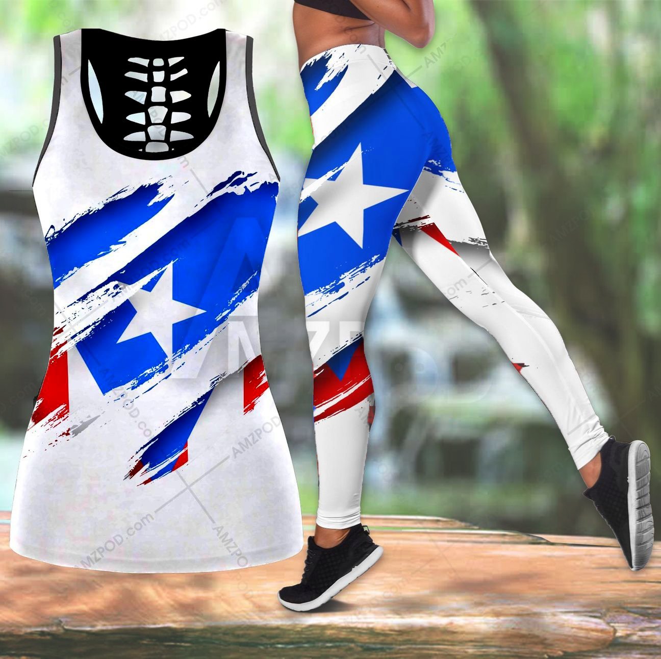 Puerto Rico Flag Lover Combo Outfit TH20061705