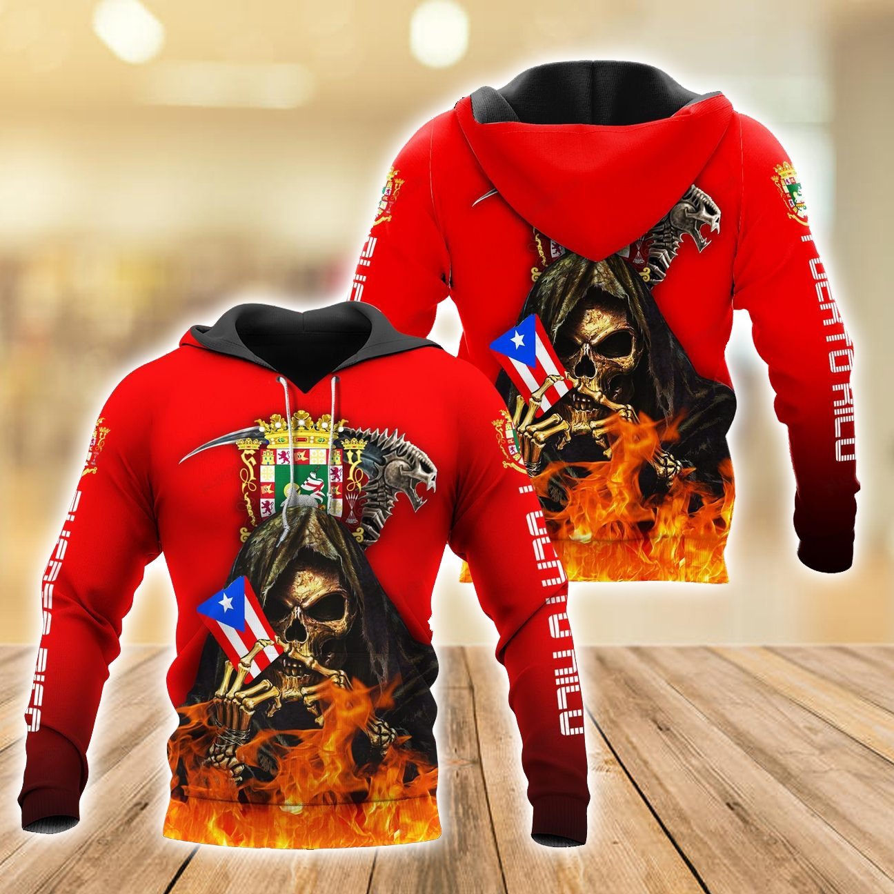 Puerto Rico Cool Skulls Shirt TQH20061807
