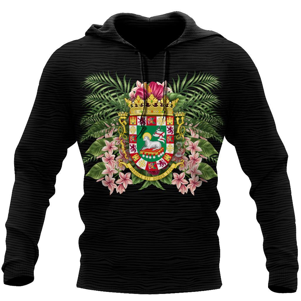 Puerto Rico Coat of Arms 3D All Over Print Shirts And Short TH20061603S