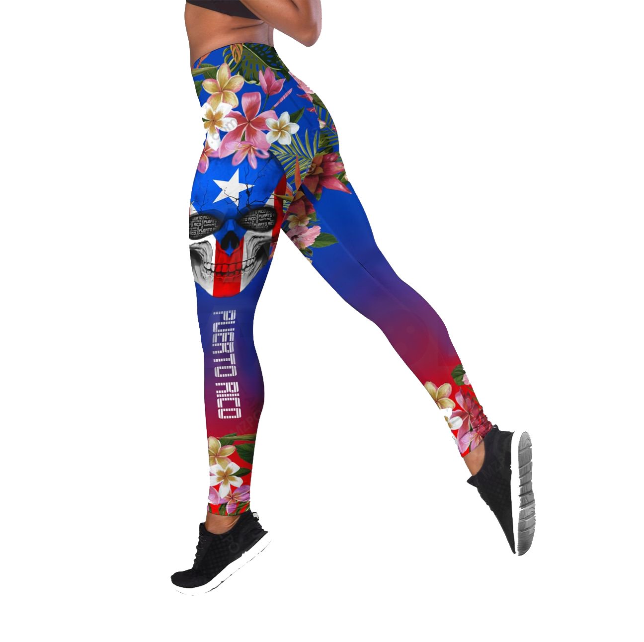 Puerto Rico Floral Skull Combo Outfit TH20061605