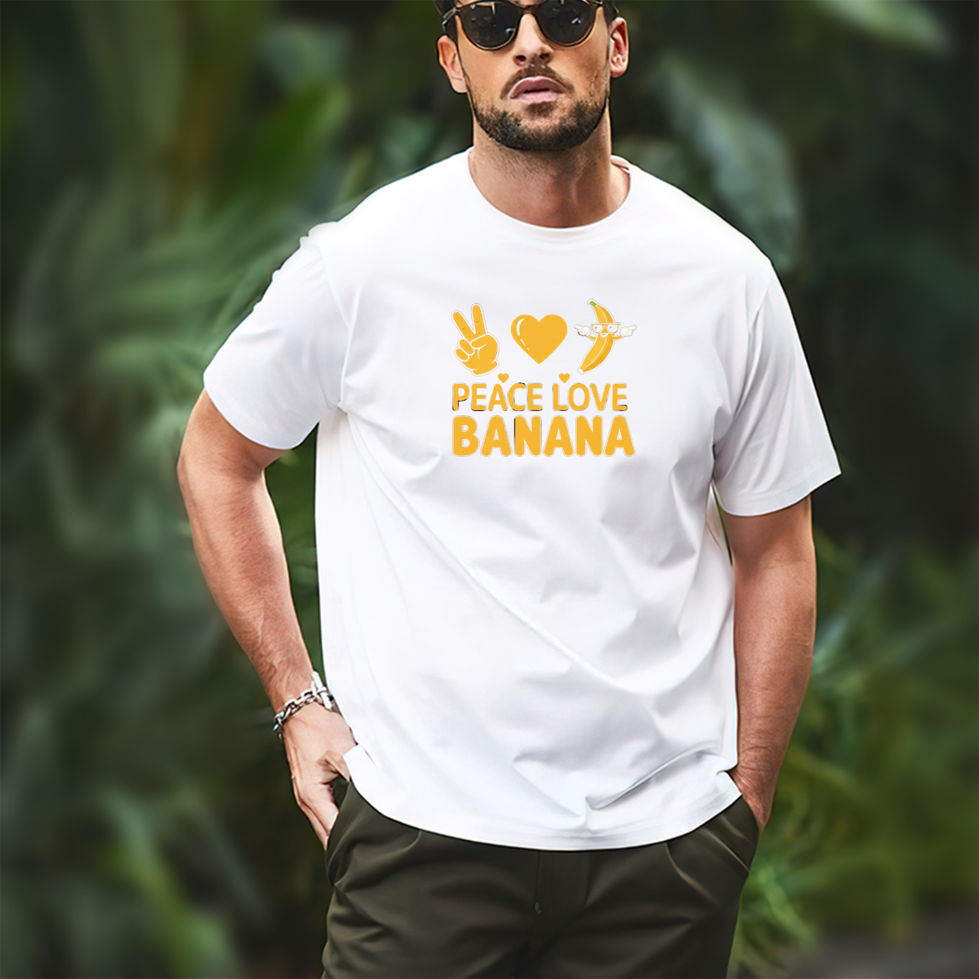 Peach – Love – Banana Vibes Only!