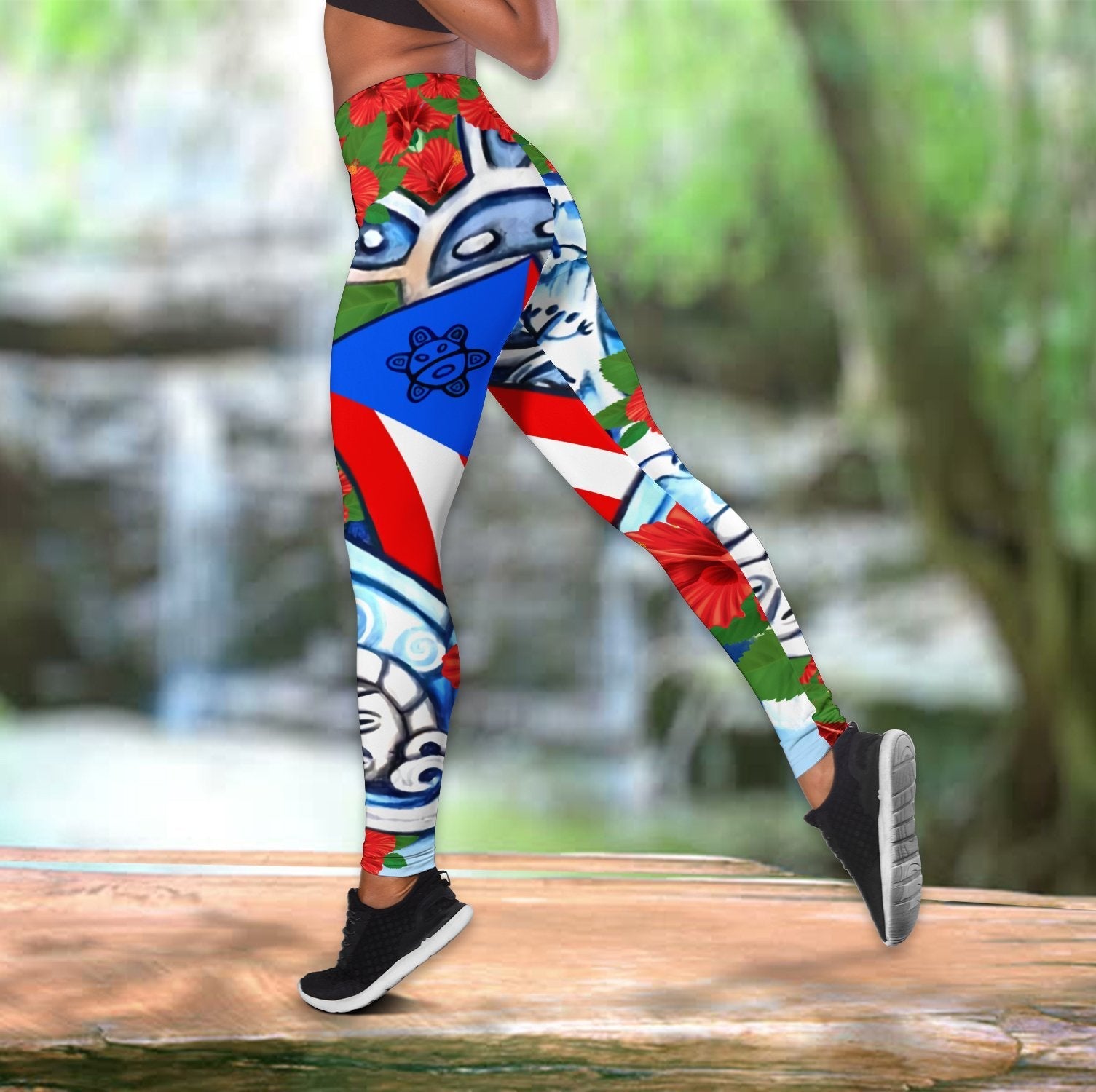 Puerto Rico Sol Taino Art Painting Combo Outfit QB06202004