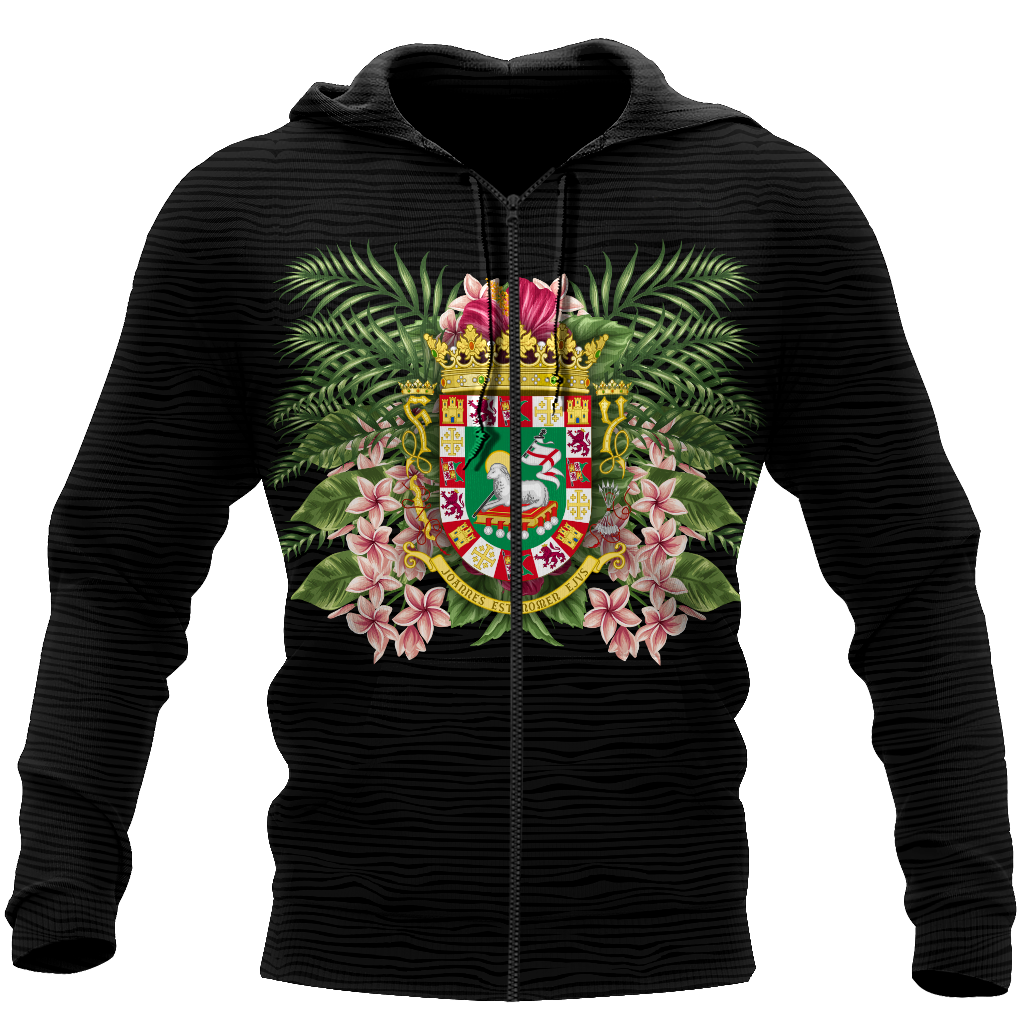 Puerto Rico Coat of Arms 3D All Over Print Shirts And Short TH20061603S