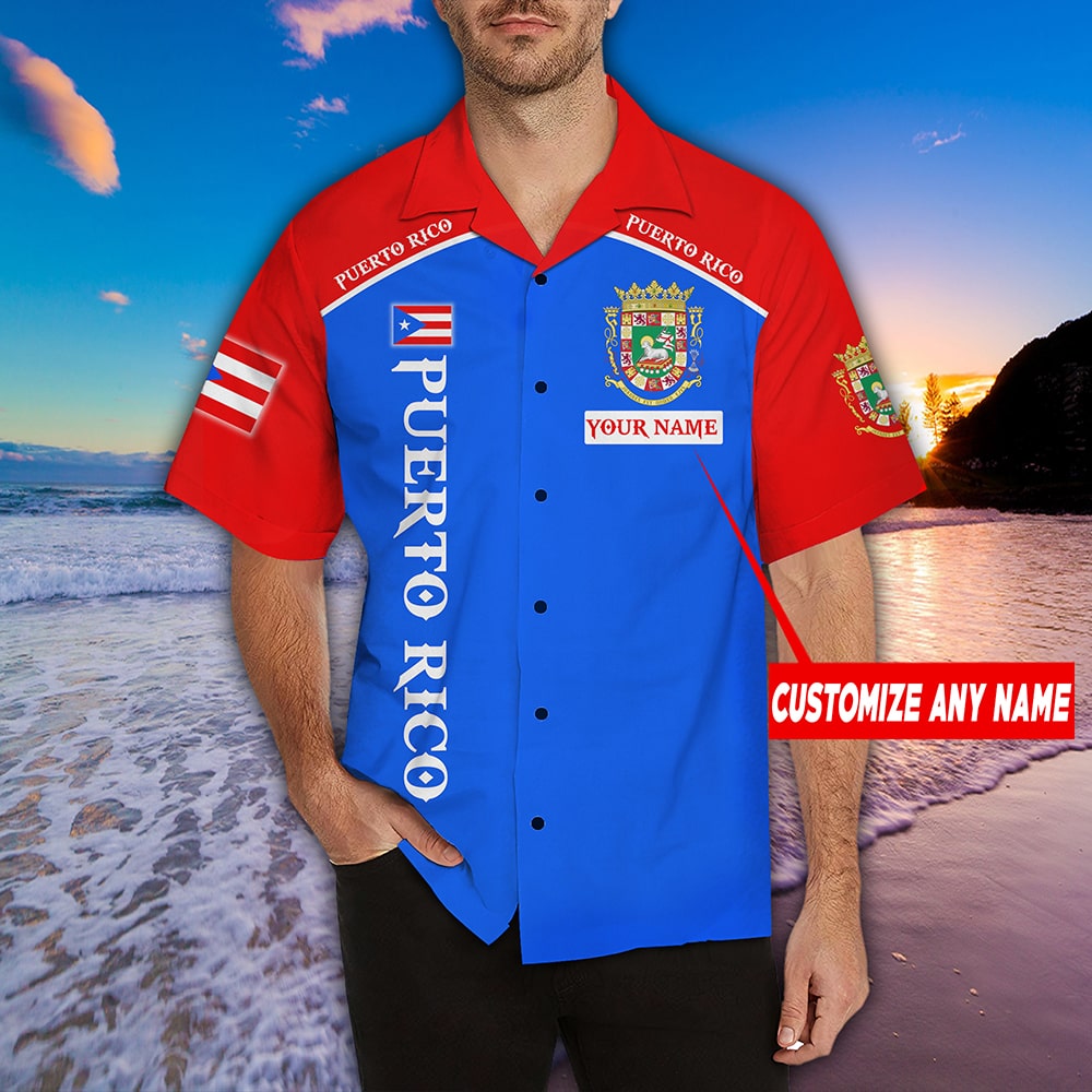 Puerto Rico Caribbean Coqui Customize Name Hawaii Shirts HHT1407201-TQH
