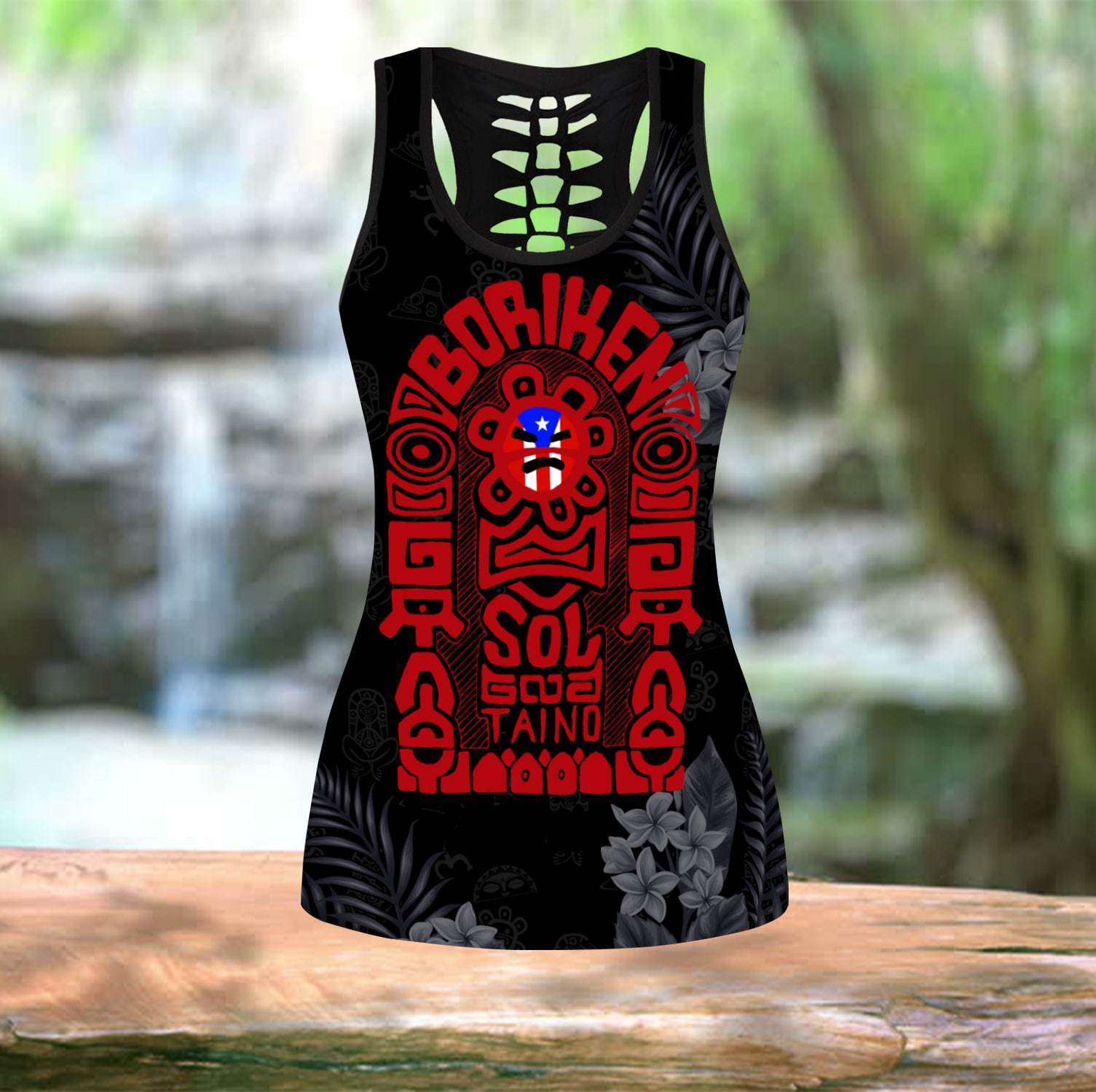 Puerto Rico Red Sol Taino Combo Outfit QB06232003