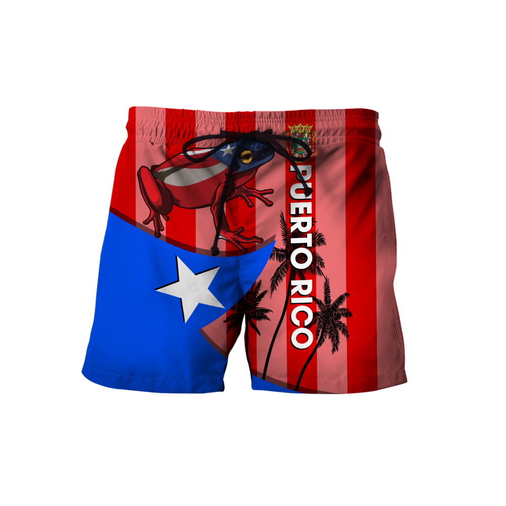 Puerto Rico Caribbean Frog Shirts TH20061608S
