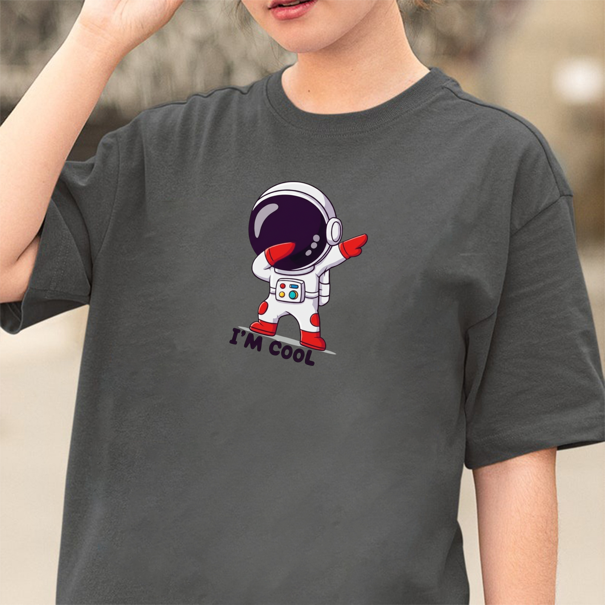 Galaxy Buddies – T-Shirt Featuring Cute Astronauts