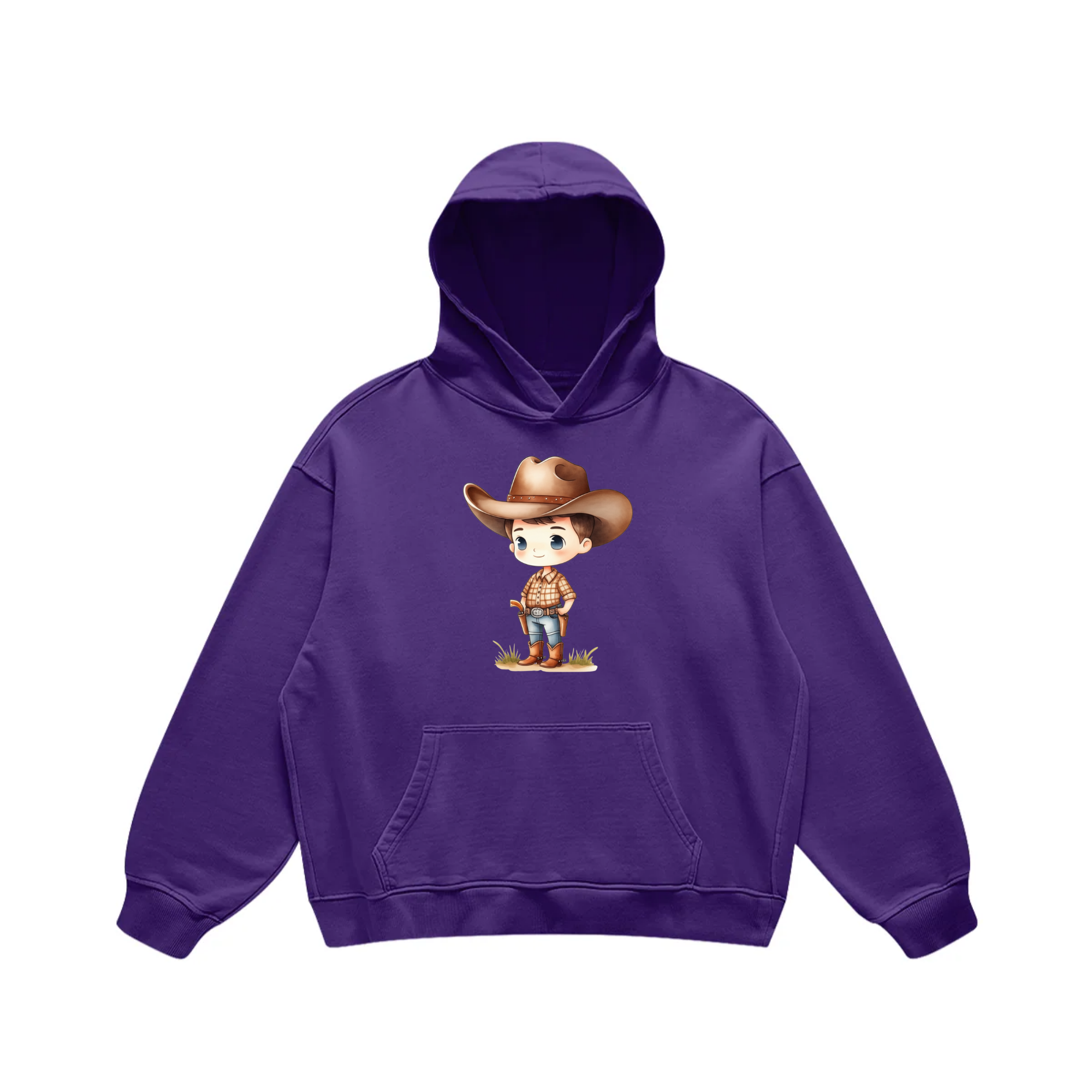 Ride Cute, Stay Cozy – Cute Cowboy Hoodie Style