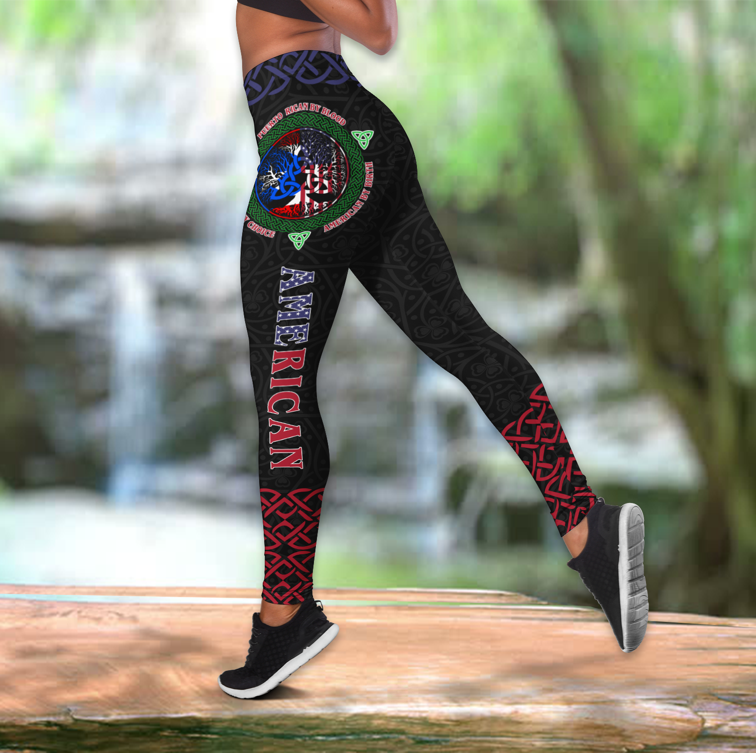 Puerto Rico And America Lover 3D All Over Print Combo Outfi QB06162001-TH