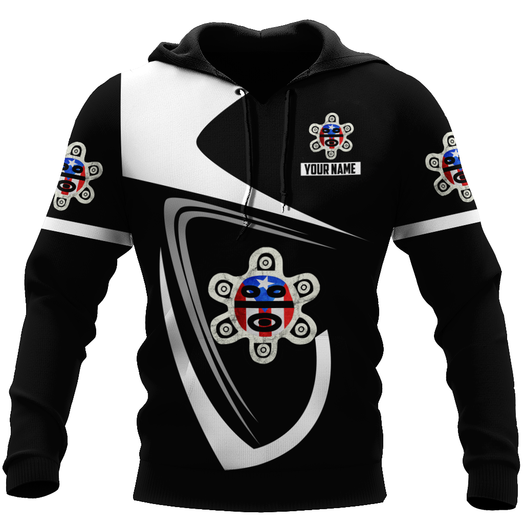 Customize Name Puerto Rico Hoodie For Men And Women DA04032102