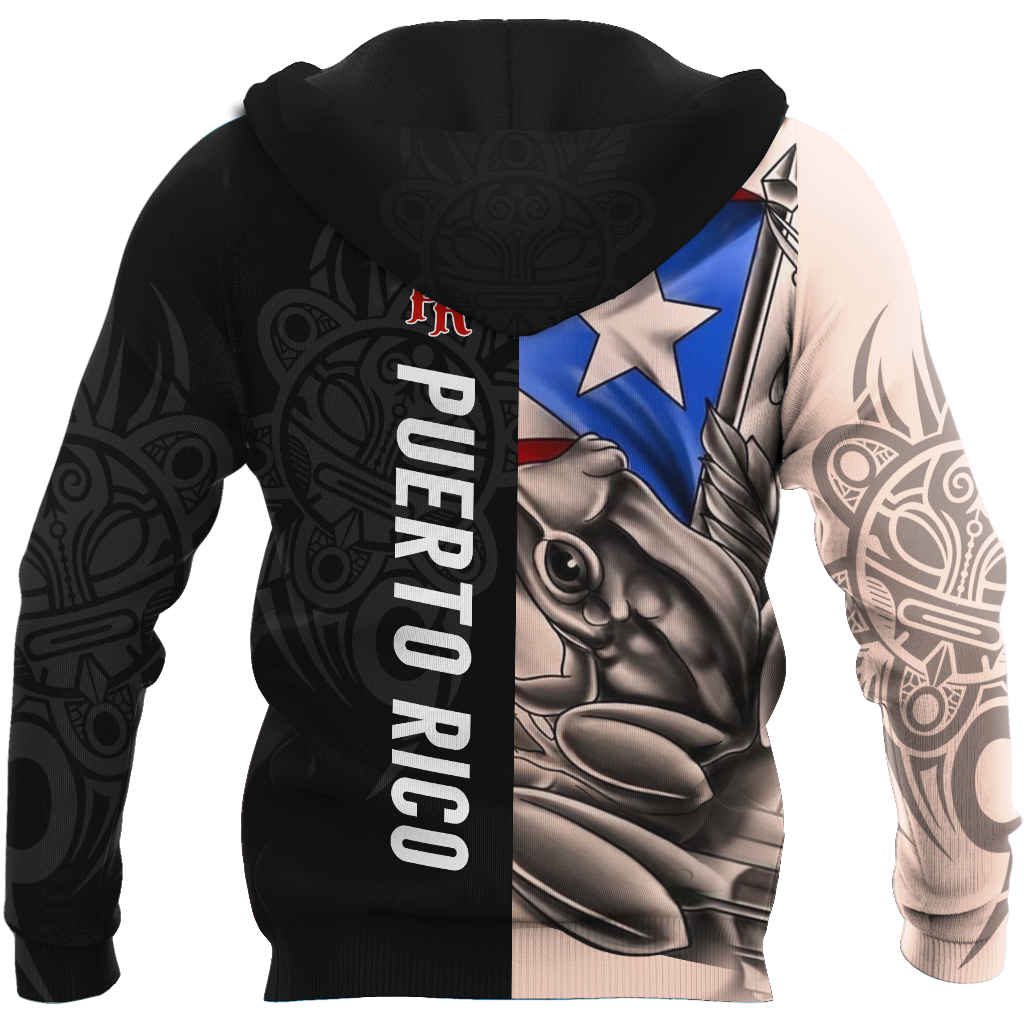 Customize Name Common Coquí Puerto Rico Hoodie For Men And Women MH23022104