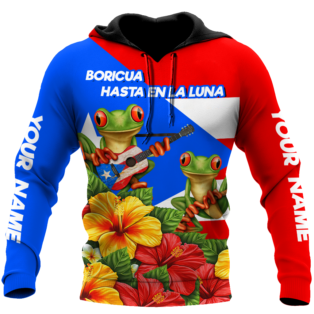 Customize Name Puerto Rico Hoodie For Men And Women MH24032101.S1