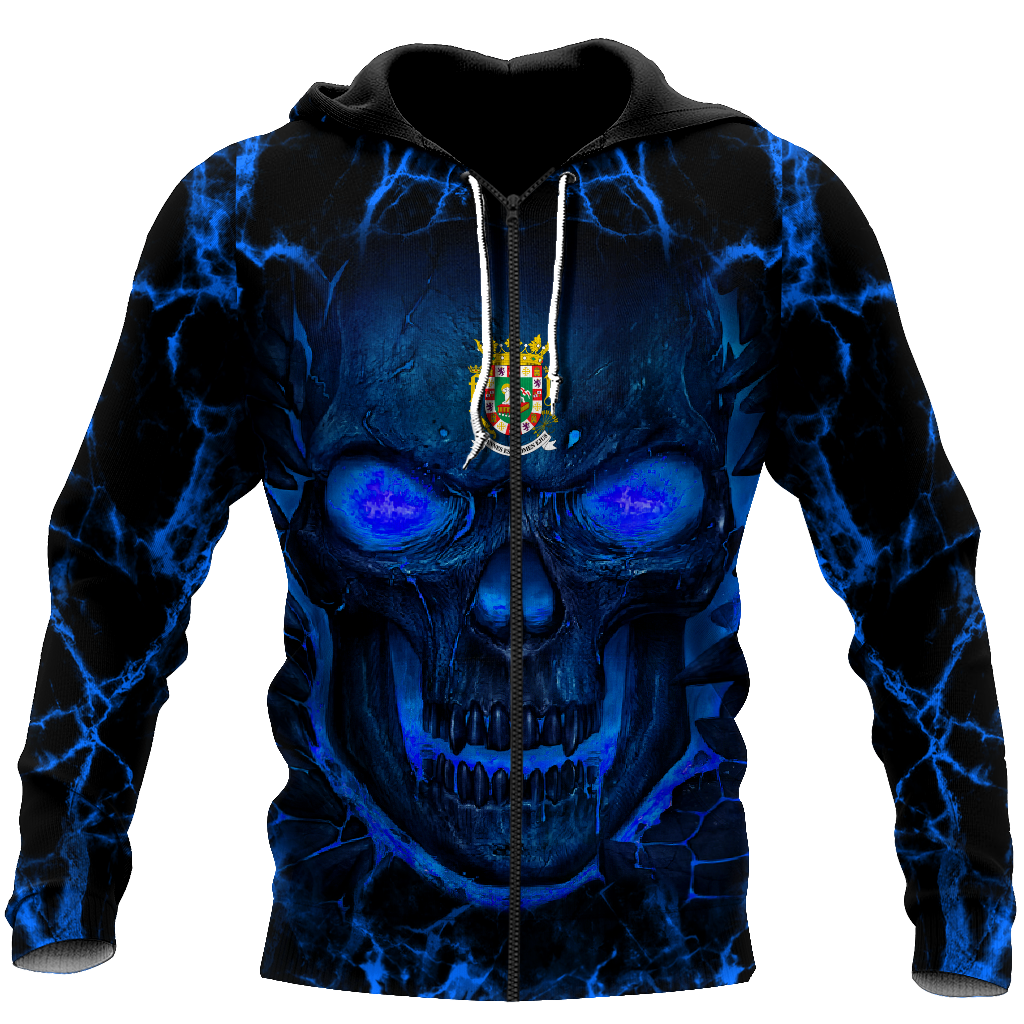 Puerto Rico Crytal Skulls Shirt TQH20061804