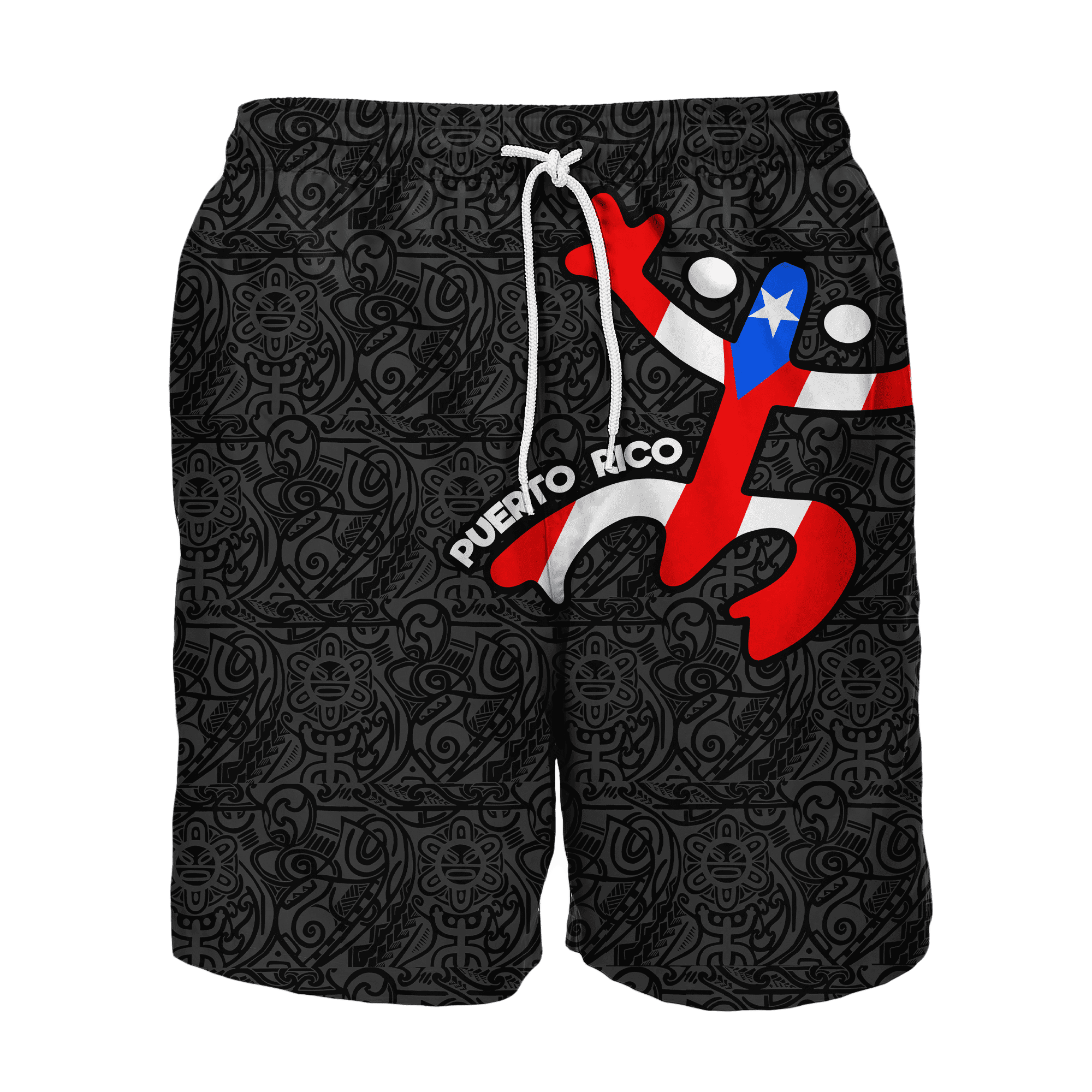 Customize Name Puerto Rico Combo T-Shirt And Board Short MH16032106