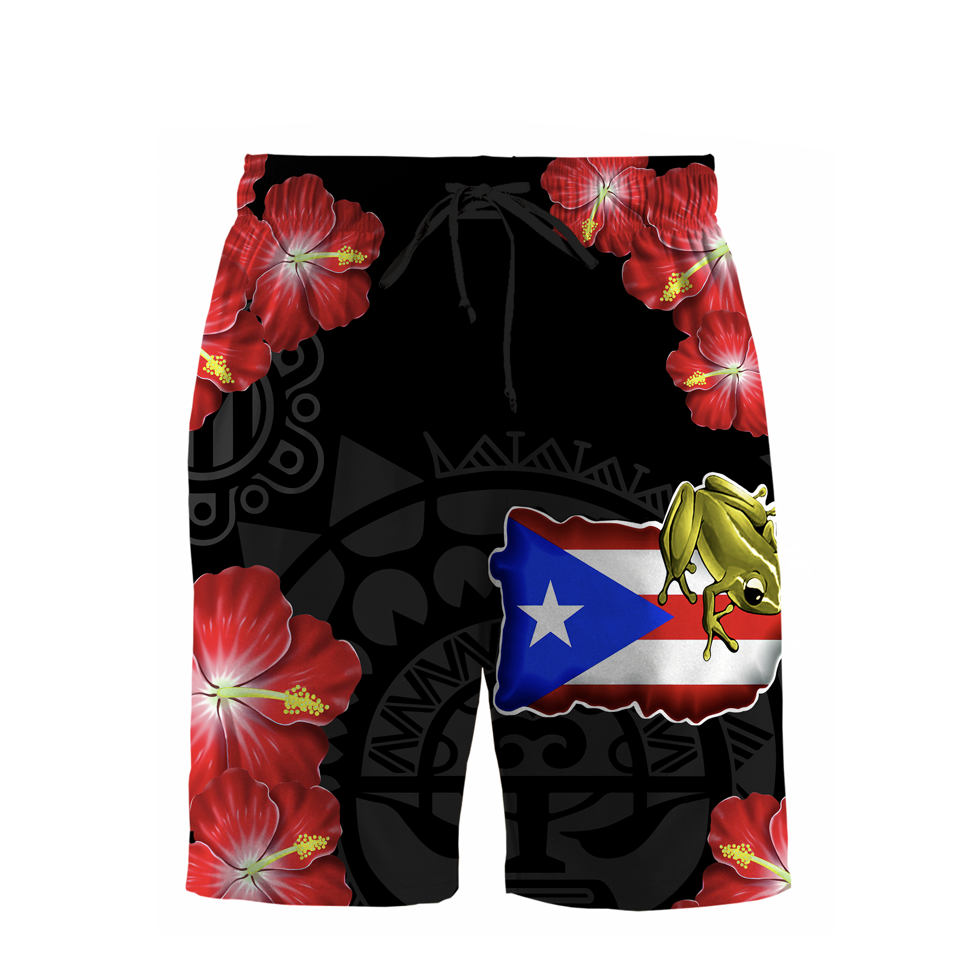 Customize Name Puerto Rico Combo T-Shirt And Board Short SN17042101.S5
