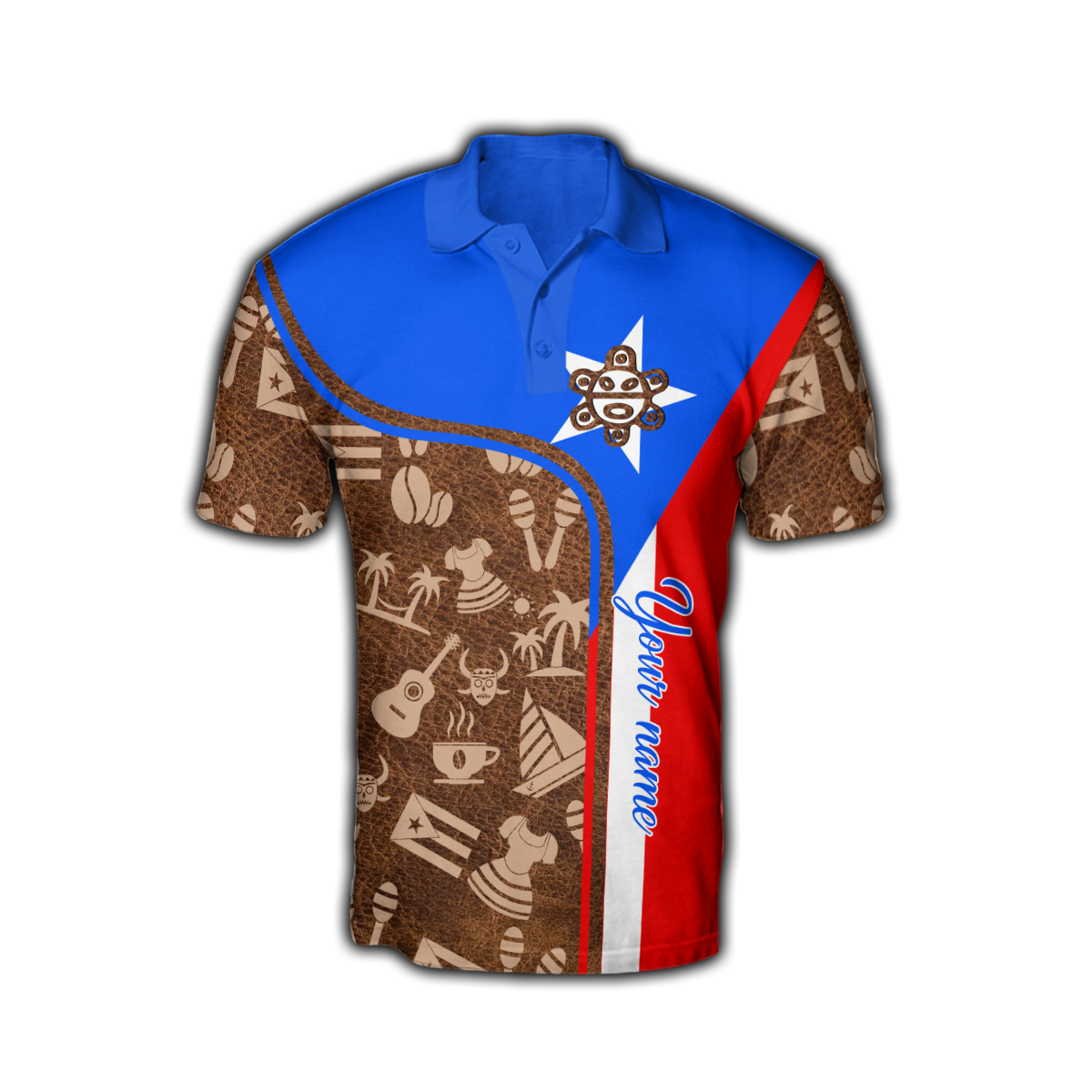 Customize Name Puerto Rico Symbol Hoodie For Men And Women MH06022104