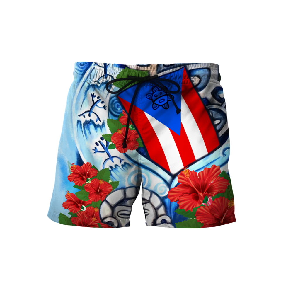 Puerto Rico Sol Taino Art Painting Shirt QB06202004