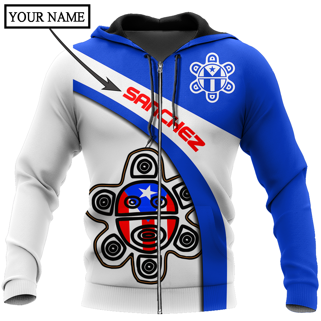 Customize Name Sol Taino Puerto Rico Shirts For Men And Women DD06022103