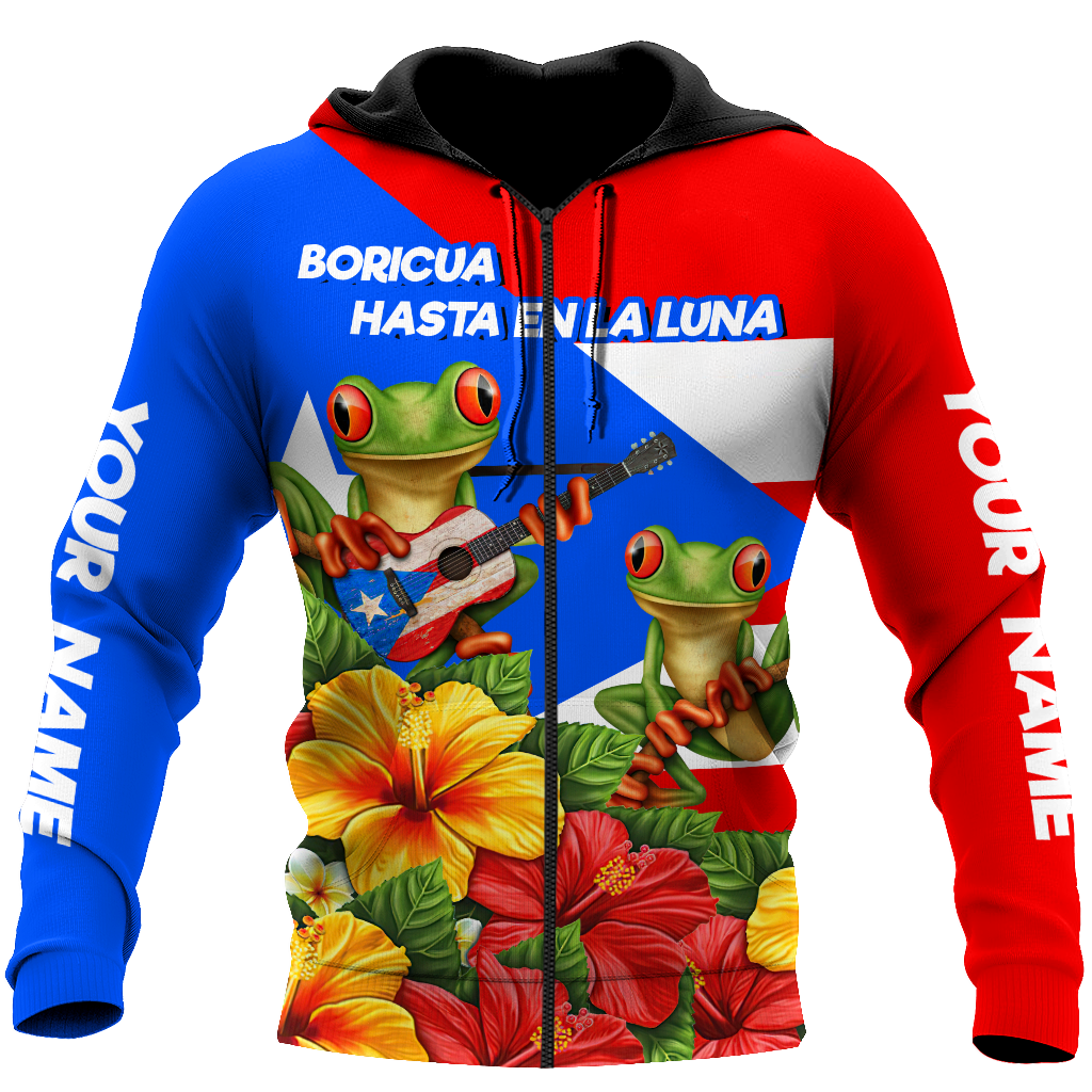 Customize Name Puerto Rico Hoodie For Men And Women MH24032101.S1