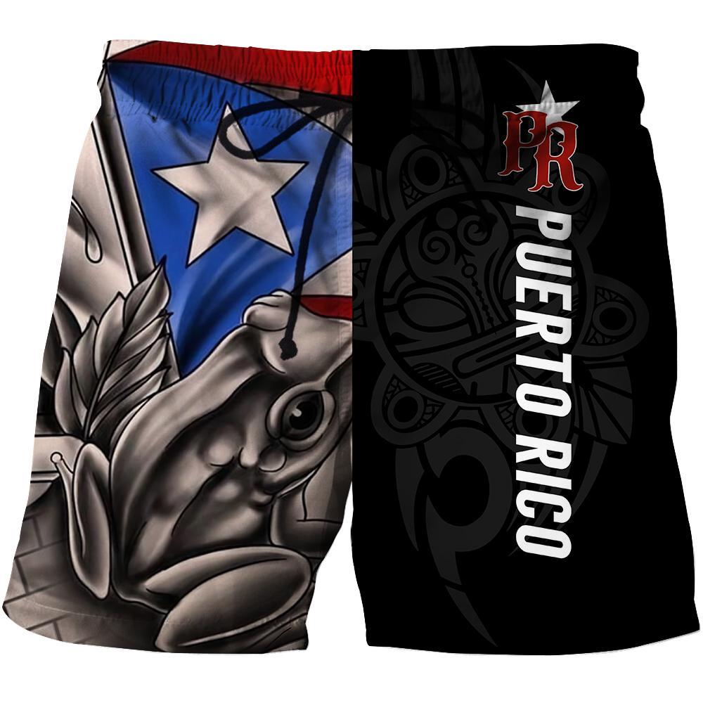 Puerto Rico Caribbean Frog With Black Color Shirts TH20061702S
