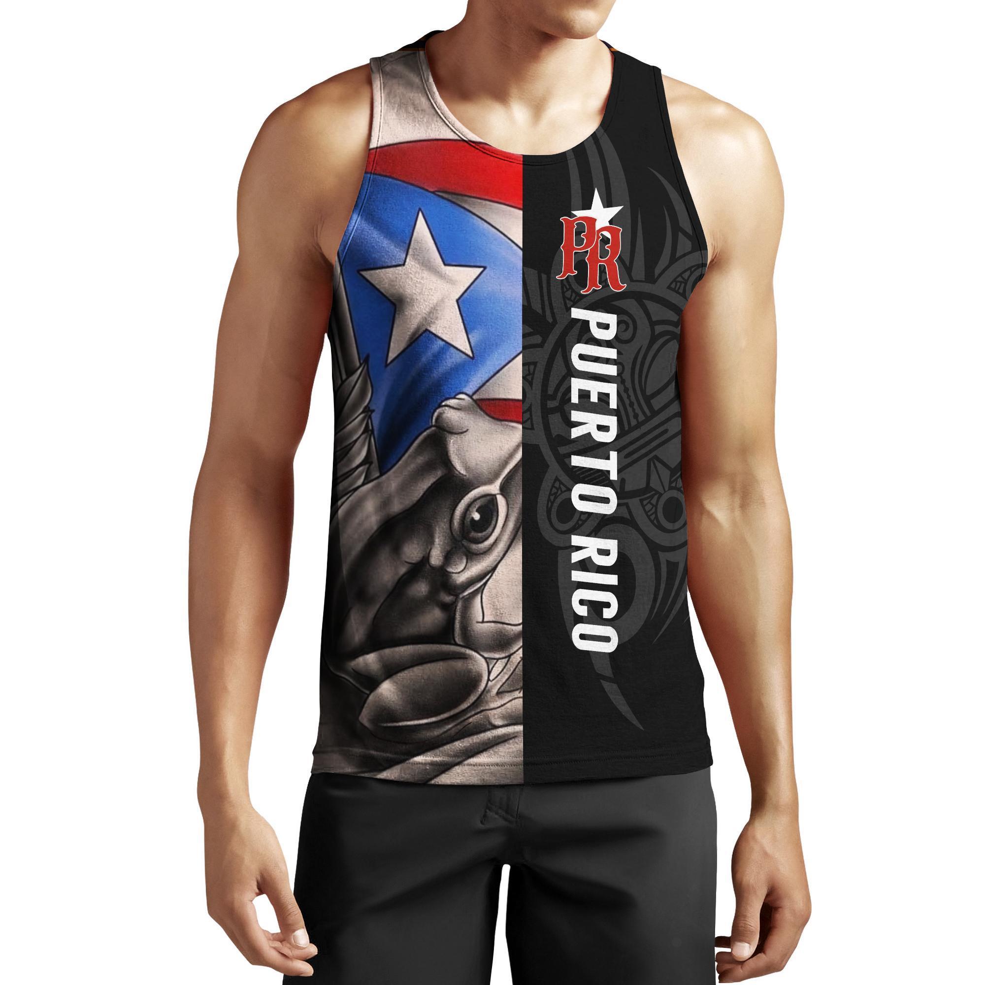 Puerto Rico Caribbean Frog With Black Color Shirts TH20061702S