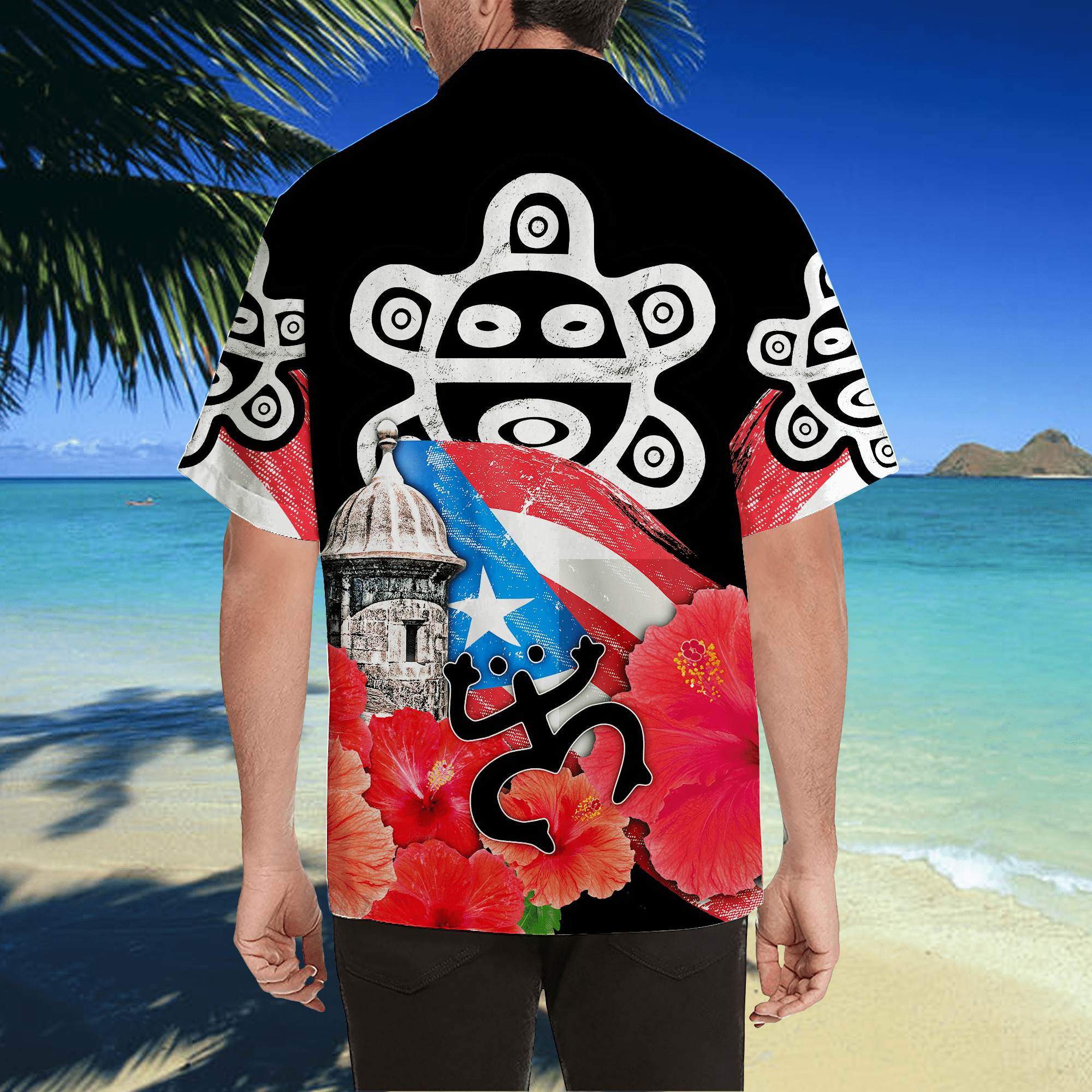 Puerto Rico Sol Taino Hawaii Shirts TH20061604S